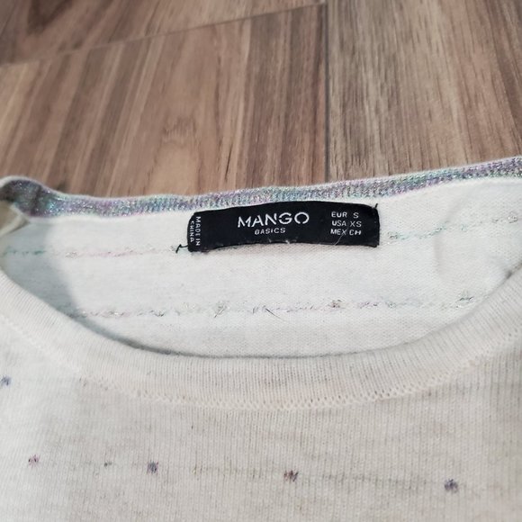 Cardigan white - soft & colors glitters - Picture 3 of 4